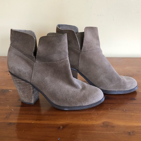 Vince Camuto Suede Booties | Size 7 - Picture 4 of 6